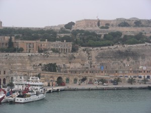 マルタ共和国　バレッタ　港