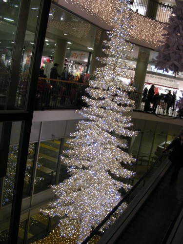 デンマーク　オーフス　クリスマスツリー